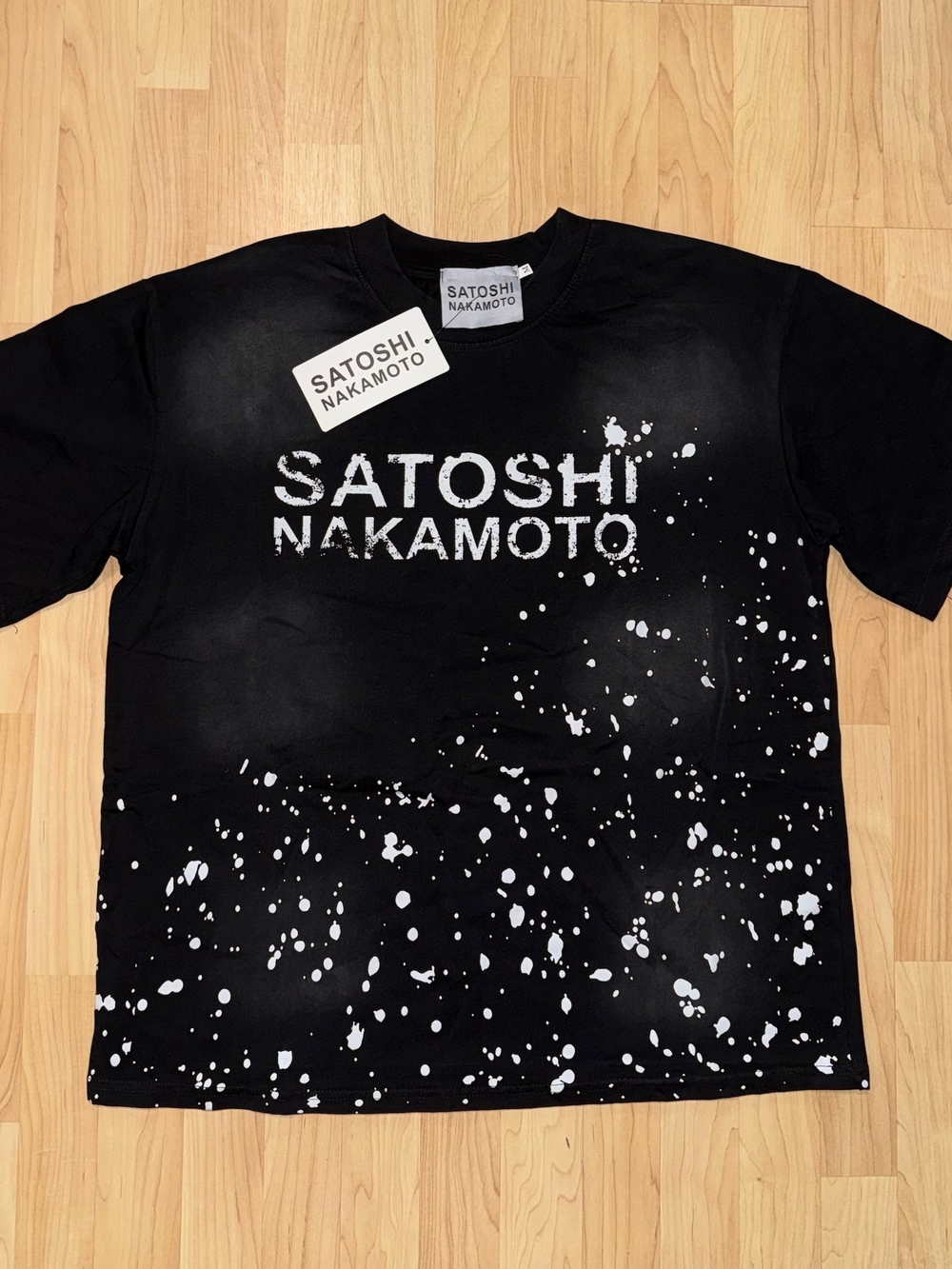Satoshi Nakamoto Shirt Size Large